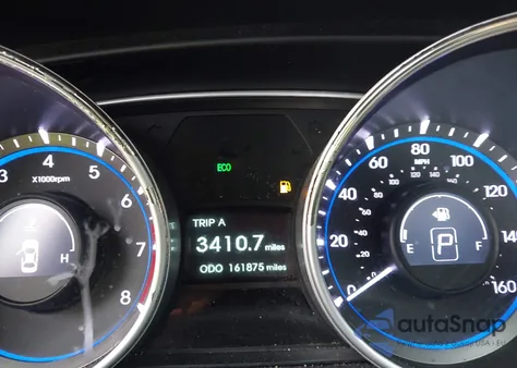 2012 Hyundai Sonata Limited из США, поврежденный, VIN 5NPEC4AC6CH313719